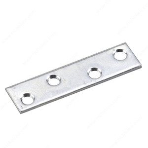 Mending Plate, Width - Overall Dimensions 5/8 in, Length - Overall Dimensions 2 1/2 in Mending Plate, Width - Overall Dimensions 5/8 in, Length - Overall Dimensions 2 1/2 in