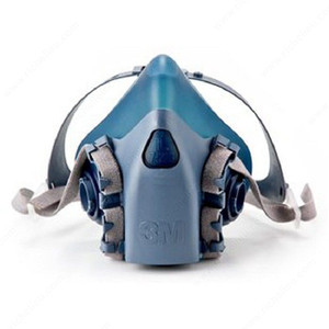 Half-Face Siliconed Respirator Series 7500, Size Medium Half-Face Siliconed Respirator Series 7500, Size Medium