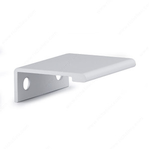 Contemporary Aluminum Edge Pull - 9898, Center to Center 33 mm, Finish Aluminum, Length - Overall Dimensions 50 mm PRO-PACK 3 Contemporary Aluminum Edge Pull - 9898, Center to Center 33 mm, Finish Aluminum, Length - Overall Dimensions 50 mm PRO-PACK 3