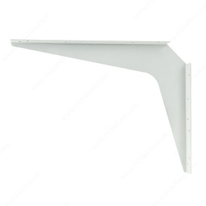 Richelieu Workstation Heavy-Duty Brackets, Projection - Overall Dimensions 12 in, Height - Overall Dimensions 8 in, Color/Finish White Richelieu Workstation Heavy-Duty Brackets, Projection - Overall Dimensions 12 in, Height - Overall Dimensions 8 in, Color/Finish White
