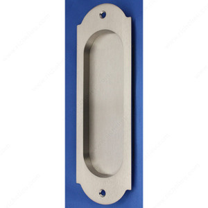 Flush Pull, Door Thickness 1 3/4 in, Finish Chrome Flush Pull, Door Thickness 1 3/4 in, Finish Chrome