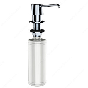 Soap Dispenser, Finish Stainless Steel Soap Dispenser, Finish Stainless Steel