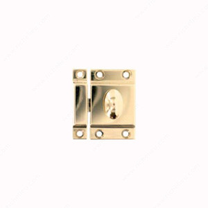 Cupboard Latch - AAA, Solid brass precision forged cabinet latches., Finish Polished Brass Cupboard Latch - AAA, Solid brass precision forged cabinet latches., Finish Polished Brass
