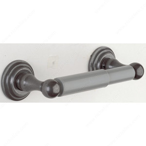 Bath Tissue Holder - Brittany Series, Finish Satin Steel, Center to Center 6 3/8 in Bath Tissue Holder - Brittany Series, Finish Satin Steel, Center to Center 6 3/8 in
