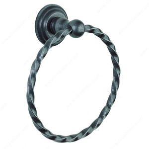 Towel Ring - Brittany Series, Finish Satin Steel Towel Ring - Brittany Series, Finish Satin Steel