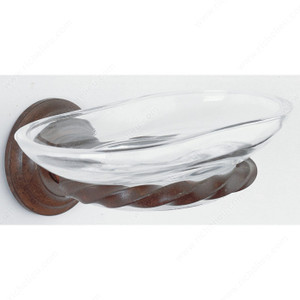 Soap Dish - Brittany Series, Finish Rust Soap Dish - Brittany Series, Finish Rust