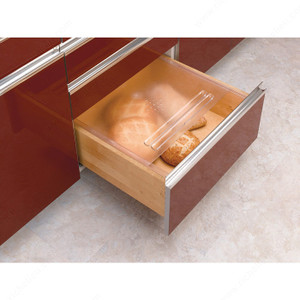 Bread Drawer Cover, Finish Translucent Bread Drawer Cover, Finish Translucent