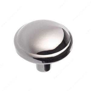 Traditional Metal Knob - 2181, Finish Chrome PRO-PACK 5 Traditional Metal Knob - 2181, Finish Chrome PRO-PACK 5