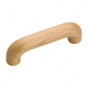 Eclectic Wood Pull - 0541, Finish Maple, Natural Finish Eclectic Wood Pull - 0541, Finish Maple, Natural Finish