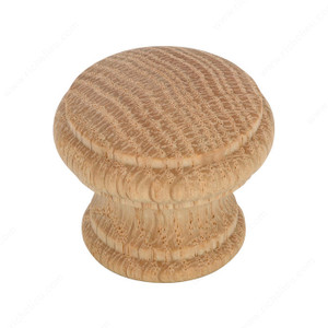 Eclectic Wood Knob - 54, Finish Oak (Wood), Diameter - Overall Dimensions 1 3/8 in, Projection - Overall Dimensions 27 mm PRO-PACK 3 Eclectic Wood Knob - 54, Finish Oak (Wood), Diameter - Overall Dimensions 1 3/8 in, Projection - Overall Dimensions 27 mm PRO-PACK 3