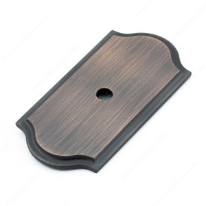 Transitional Metal Backplate for Knob - 1040, Finish Oil-Rubbed Bronze PRO-PACK 3 Transitional Metal Backplate for Knob - 1040, Finish Oil-Rubbed Bronze PRO-PACK 3