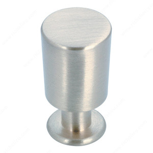 Contemporary Metal Knob - 1372, Finish Brushed Nickel PRO-PACK 2 Contemporary Metal Knob - 1372, Finish Brushed Nickel PRO-PACK 2
