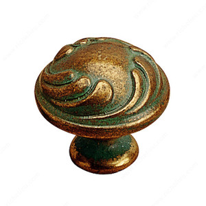 Traditional Metal Knob - 1383,