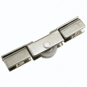 Metal Ball-Bearing Roller with Silent Nylon Wheel,