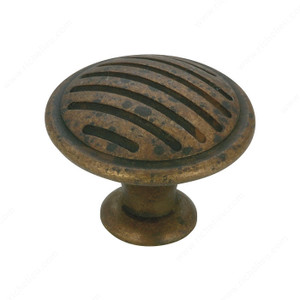 Traditional Metal Knob - 1693, Finish Spotted Bronze, Screw/Nail M4 (Included) Traditional Metal Knob - 1693, Finish Spotted Bronze, Screw/Nail M4 (Included)