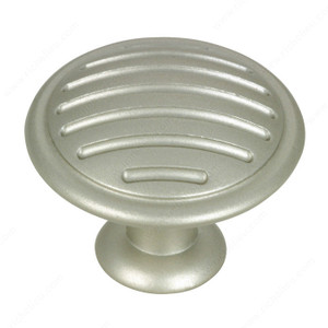 Contemporary Metal Knob - 169, Finish Metallic Nickel Contemporary Metal Knob - 169, Finish Metallic Nickel