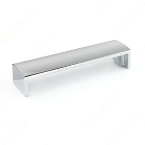Contemporary Metal Pull - 1703, Center to Center 128 mm, Finish Chrome, Length - Overall Dimensions Min. 136 mm Contemporary Metal Pull - 1703, Center to Center 128 mm, Finish Chrome, Length - Overall Dimensions Min. 136 mm