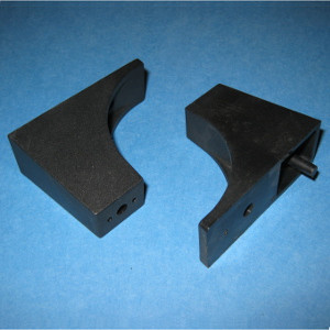 Slide Out Tray Spacer 2" - 5mm peg, Black, Pkg of 500 Slide Out Tray Spacer 2" - 5mm peg, Black, Pkg of 500