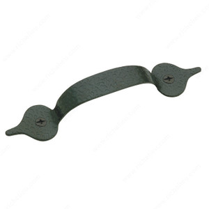 Traditional Metal Pull - 2057, Finish Black PRO-PACK 5 Traditional Metal Pull - 2057, Finish Black PRO-PACK 5