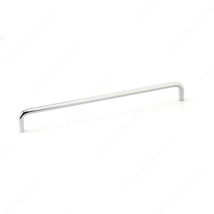 Contemporary Metal Pull - 2288, BHMA A156.9 certificate, RoHS compliant, Center to Center 256 mm, Finish Chrome, Length - Overall Dimensions 264 mm PRO-PACK 3 Contemporary Metal Pull - 2288, BHMA A156.9 certificate, RoHS compliant, Center to Center 256 mm, Finish Chrome, Length - Overall Dimensions 264 mm PRO-PACK 3