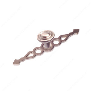 Traditional Metal Knob - 2360, Finish Brushed Nickel PRO-PACK 2 Traditional Metal Knob - 2360, Finish Brushed Nickel PRO-PACK 2