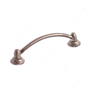 Traditional Metal Pull - 2367, Finish Brushed Nickel PRO-PACK 3 Traditional Metal Pull - 2367, Finish Brushed Nickel PRO-PACK 3