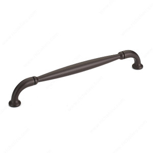 Traditional Metal Pull - 2373, Center to Center 192 mm, Finish Rust, Projection - Overall Dimensions 33 mm PRO-PACK 2
