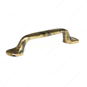 Traditional Metal Pull - 2377, Finish Oxidized Brass Traditional Metal Pull - 2377, Finish Oxidized Brass
