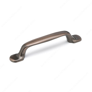 Traditional Metal Pull - 2377, Finish Antique Copper