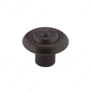 Traditional Metal Knob - 2391, Finish Rust PRO-PACK 3 Traditional Metal Knob - 2391, Finish Rust PRO-PACK 3