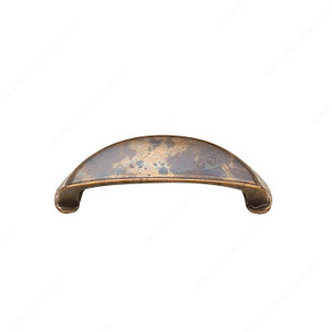 Traditional Metal Pull - 2391, Finish Oxidized Brass PRO-PACK 2 Traditional Metal Pull - 2391, Finish Oxidized Brass PRO-PACK 2