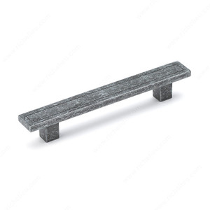 Transitional Metal Pull - 2537, Finish Antique Iron, Screw/Nail 8/32 (Included) Transitional Metal Pull - 2537, Finish Antique Iron, Screw/Nail 8/32 (Included)