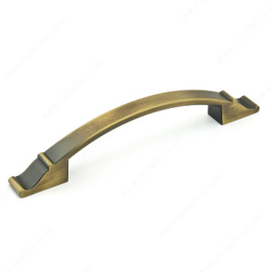 Traditional Metal Pull - 2606, Center to Center 128 mm, Finish Bronze Chocolate, Projection - Overall Dimensions 23 mm PRO-PACK 2 Traditional Metal Pull - 2606, Center to Center 128 mm, Finish Bronze Chocolate, Projection - Overall Dimensions 23 mm PRO-PACK 2