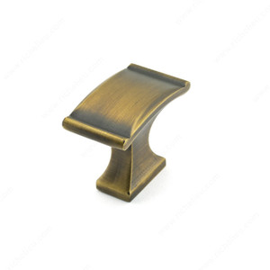 Traditional Metal Knob - 2606, Finish Bronze Chocolate PRO-PACK 3