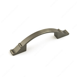 Traditional Metal Pull - 2606, Center to Center 3 in, Finish Antique Nickel, Projection - Overall Dimensions 24 mm PRO-PACK 3 Traditional Metal Pull - 2606, Center to Center 3 in, Finish Antique Nickel, Projection - Overall Dimensions 24 mm PRO-PACK 3