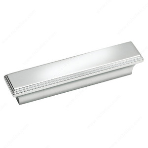 Traditional Zinc Pull - 26116, Finish Polished Chrome Traditional Zinc Pull - 26116, Finish Polished Chrome