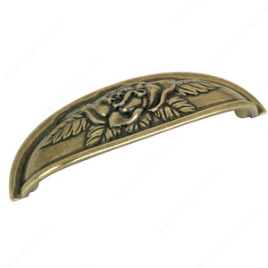 Traditional Metal Pull - 2695, Finish Antique English PRO-PACK 3 Traditional Metal Pull - 2695, Finish Antique English PRO-PACK 3