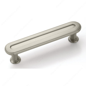 Transitional Zinc Pull - 27024, Finish Satin Nickel Transitional Zinc Pull - 27024, Finish Satin Nickel