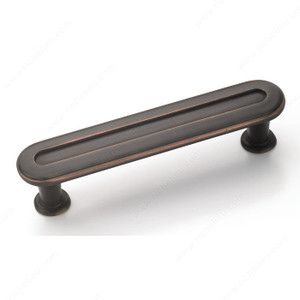 Transitional Zinc Pull - 27024, Finish Oil Rubbed Bronze Transitional Zinc Pull - 27024, Finish Oil Rubbed Bronze