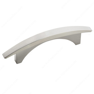 Contemporary Zinc Pull - 294, Center to Center 3 in, Material Zinc