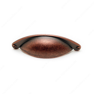 Traditional Metal Pull - 3034, Finish Antique Copper PRO-PACK 2