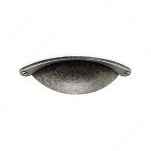 Traditional Metal Pull - 3034, Finish Natural Iron PRO-PACK 2 Traditional Metal Pull - 3034, Finish Natural Iron PRO-PACK 2