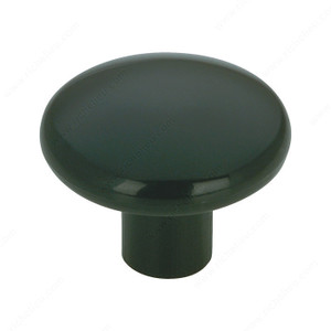 Functional Plastic Knob - 3140, Finish Black, Screw/Nail #6 (Included) PRO-PACK 10 Functional Plastic Knob - 3140, Finish Black, Screw/Nail #6 (Included) PRO-PACK 10
