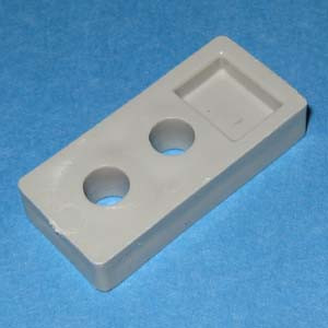 Utility Spacer 5/16", Gray, Bag of 2