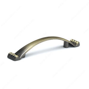 Traditional Metal Pull - 3412, Finish Antique English PRO-PACK 5 Traditional Metal Pull - 3412, Finish Antique English PRO-PACK 5