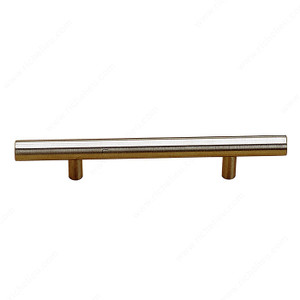 Contemporary Stainless Steel Handle Pull - 3487, Center to Center 96 mm, Length - Overall Dimensions 176 mm