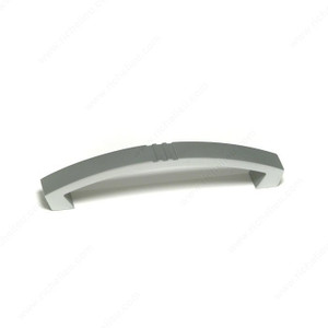 Contemporary Aluminum Pull - 3506, Screw/Nail 8/32 (Included)