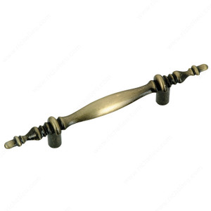 Traditional Metal Pull - 3573, Finish Antique English PRO-PACK 5 Traditional Metal Pull - 3573, Finish Antique English PRO-PACK 5