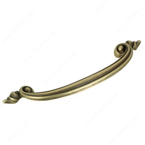 Traditional Metal Pull - 3589, Finish Opaque Bronze Traditional Metal Pull - 3589, Finish Opaque Bronze