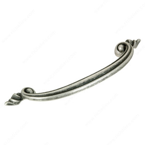 Traditional Metal Pull - 3589, Finish Old Silver Traditional Metal Pull - 3589, Finish Old Silver
